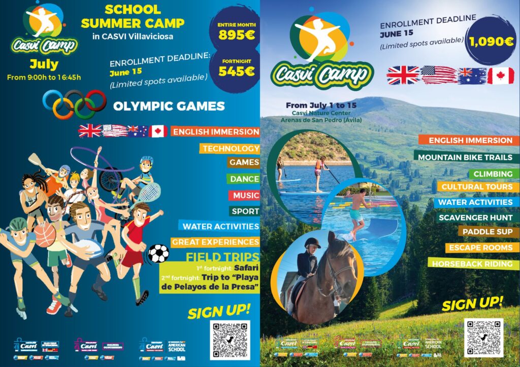 Campamentos de verano Casvi 2024