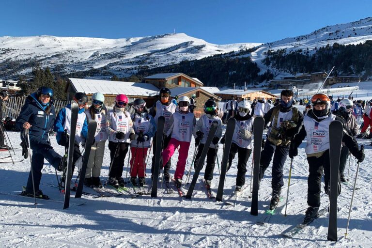 Alumnos Casvi en viaje Semana Blanca en Andorra