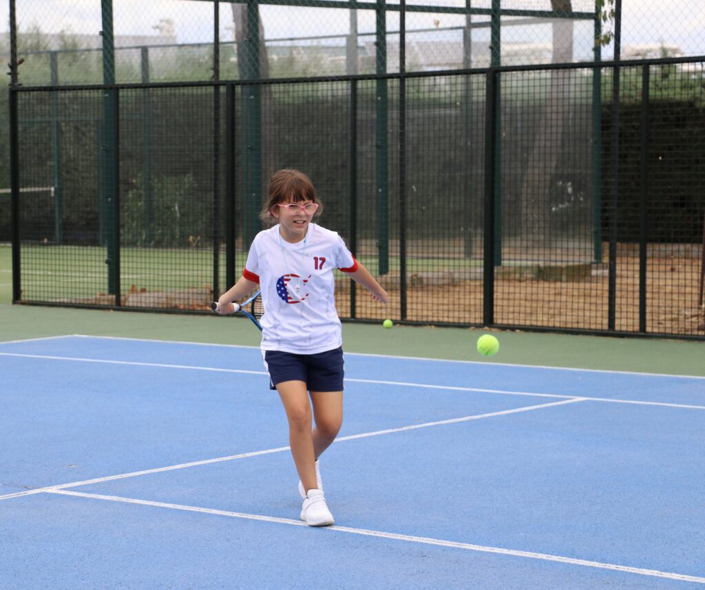 Alumna de Casvi International American School en actividades extraescolares