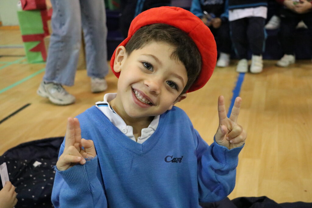 Alumno de Casvi International American School durante la Spirit Week