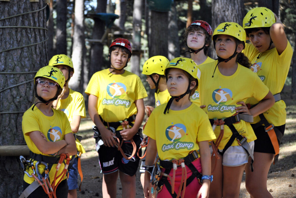 Alumnos de Casvi International American School en el Casvi Camp Naturaleza