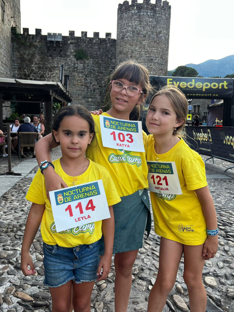 Alumnas de Casvi International American School en el Casvi Camp Naturaleza