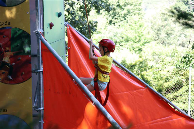 Alumno de Casvi International American School en el Casvi Camp Naturaleza